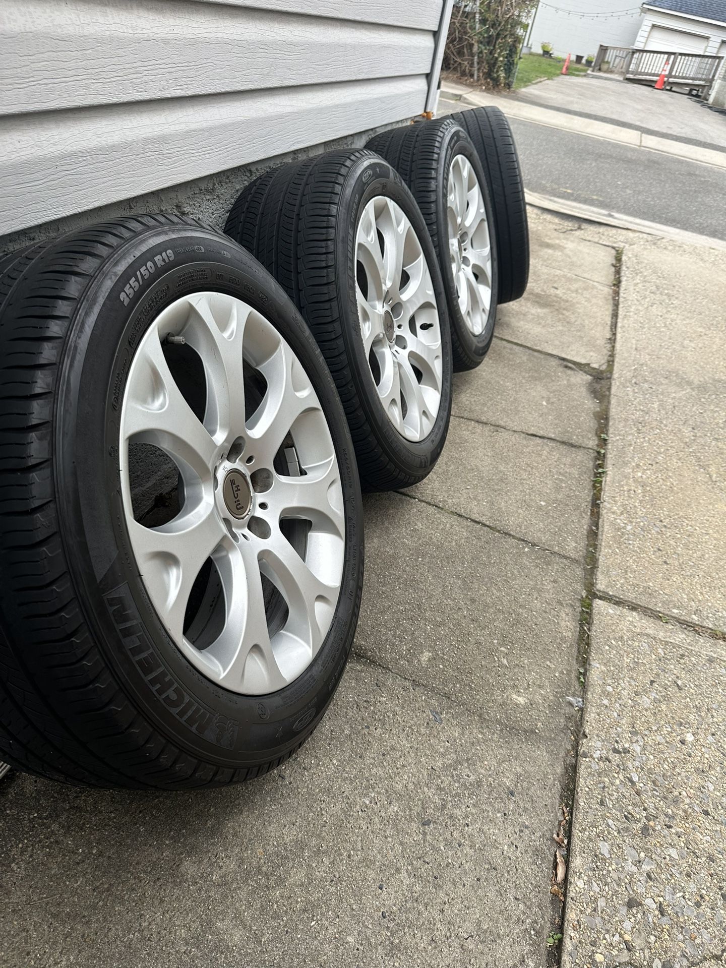 BMW X5 19” OEM Rims with Michelin Latitude Tour HP Tires