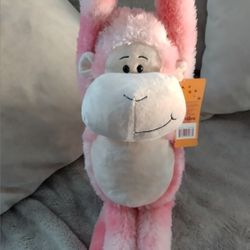 Pink plush monkey TOYS R US Exclusive 