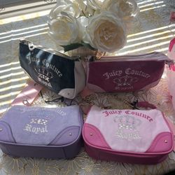 Juicy Couture Juicy Kingdom Mini Wristlet bundle 
