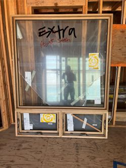 Window, picture window with awning windows