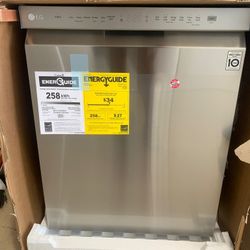 LG stainless steel dishwasher brand new 
