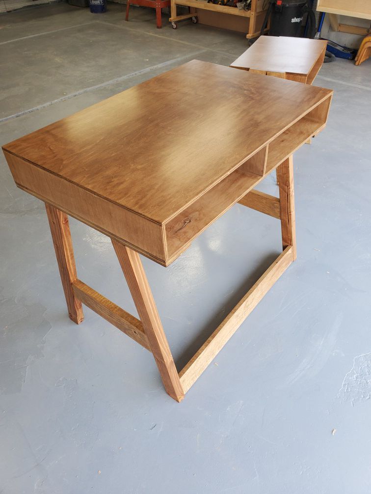 Handcrafted Wood Desk