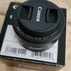 Canon EFM 22MM Lens
