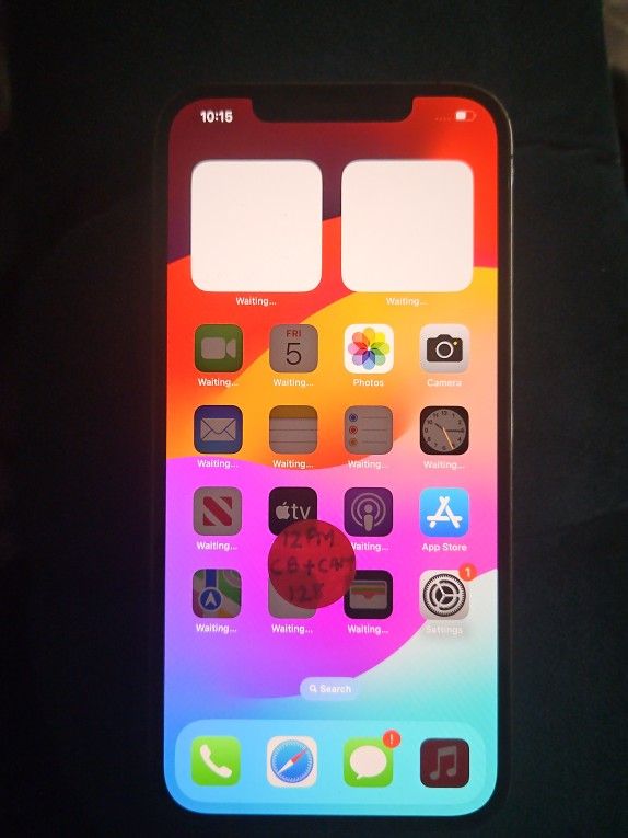 IPHONE 12 PRO MAX 128GB UNLOCKED CRACKED CAMERA GLASS