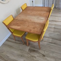 Vintage WISHBONE HEYWOOD WAKEFIELD DINING TABLE 