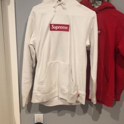 Supreme Box Logo Hoodie White 