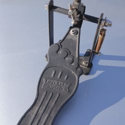 First Act Discovery bass drum pedal, typically included with a junior drum set. 