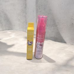 Hello Kitty Lip Balm/ Hello Kitty Setting Priming Spray