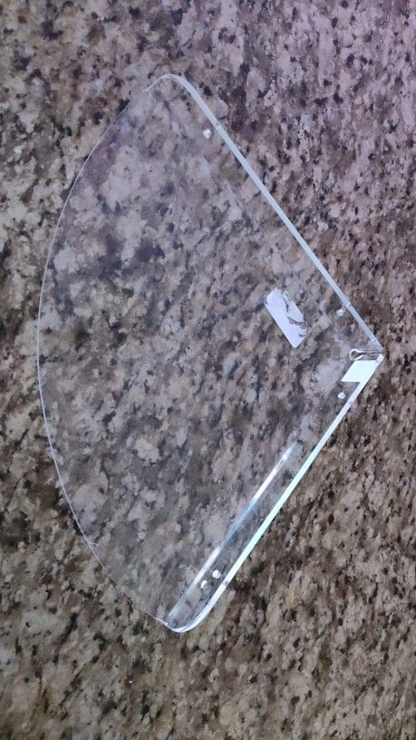 Clear Plastic Corner Shelf