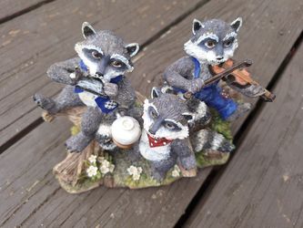 Raccoon Figurine