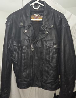Harley Davidson Leather Jacket Men's Size Medium