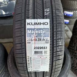 235/40/19 New Set Of Kumho EV Tires Installed