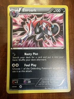 Pokemon Zoroark BW09 Black & White Black Star Promo Holo 2011 LP/NM