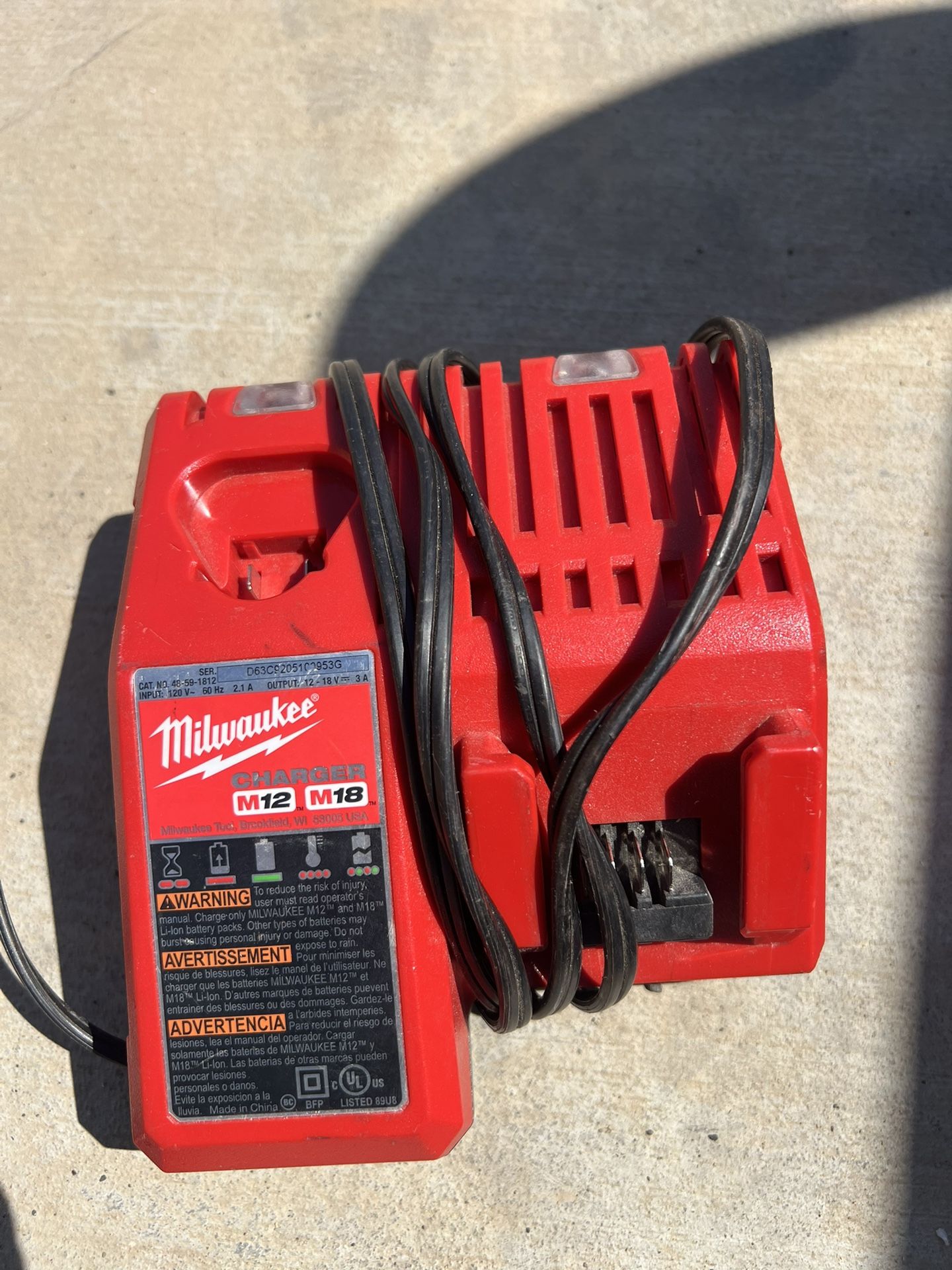 Milwaukee 18-Volt Charger