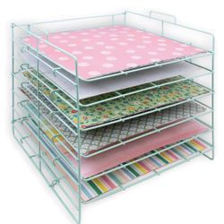 6 Shelves Paper Organizer 