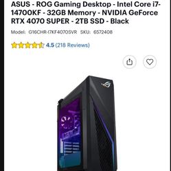 Asus Gaming Pc