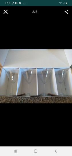 New Gift Boxed set Martini glasses $5