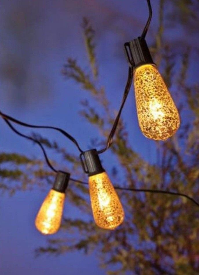 Living Accents Edison Mercury Light Set - 10 Count Clear