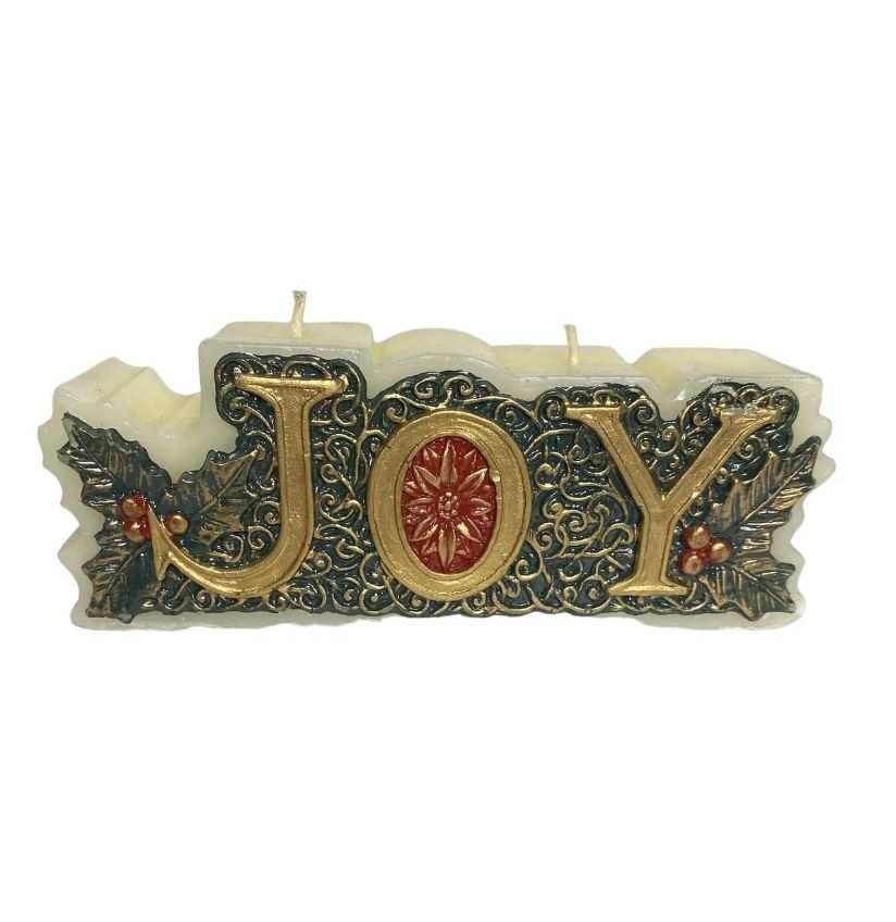 Decorative candle Joy