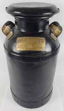 Old Large Milk Container.