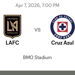 Tickets Soccer Cruz Azul Vs LAFC