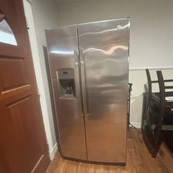 Stainless Steel Side By Side Refrigerator