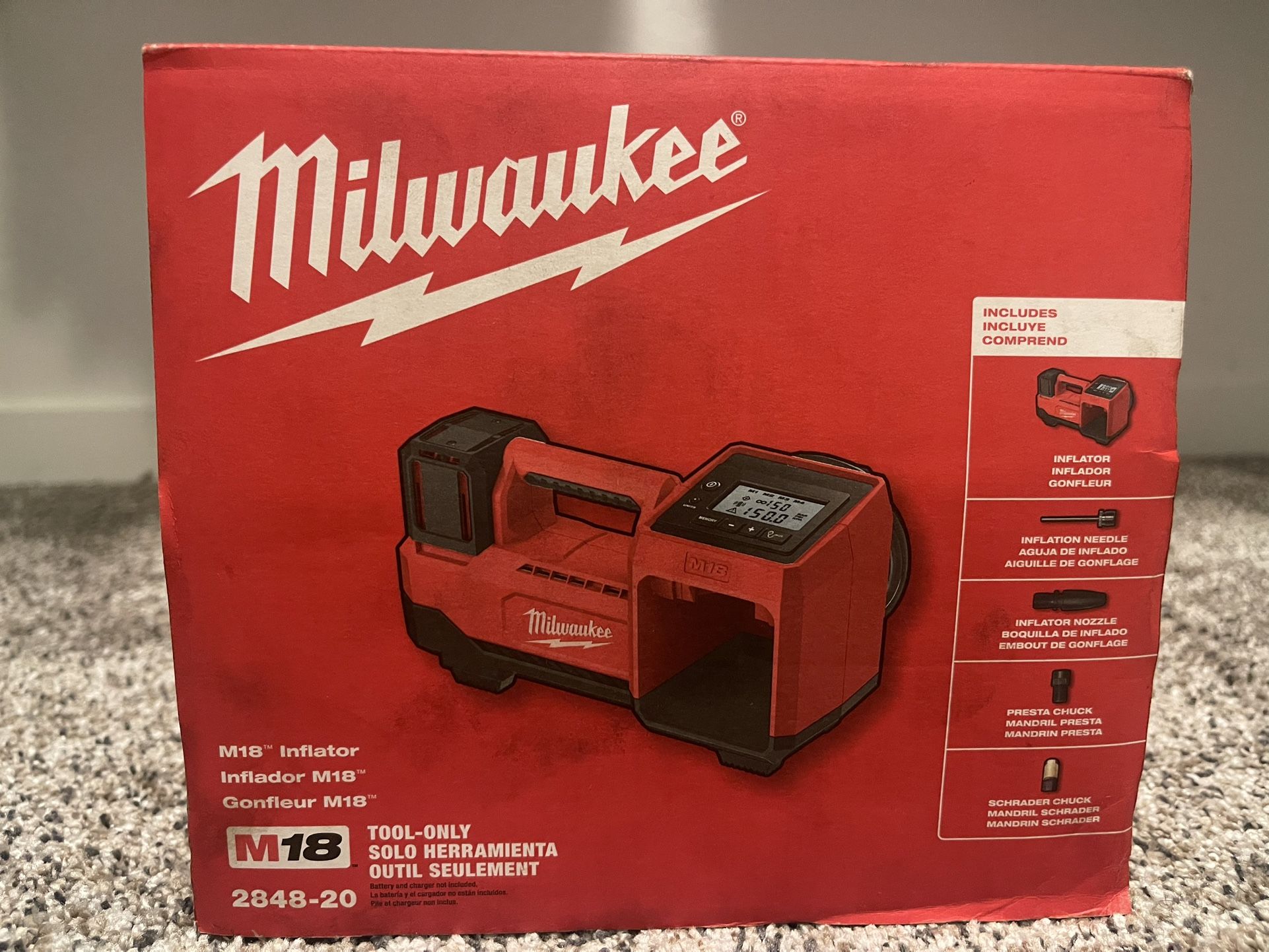 Compressor Milwaukee The Battery M18