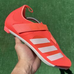 ADIDAS INDOOR CYCLING SHOES “BRIGHT CRIMSON” (Size 10.5, Men’s)