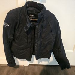 Alpinestars Stella Women's Motorcycle Jacket Size M Black