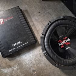 Bass Amp And Sub