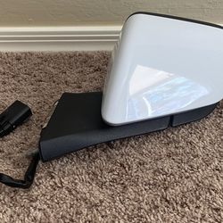 Factory OEM 2015-2023 Ford Mustang Left Driver Side White Mirror