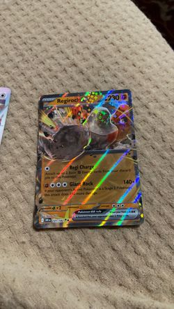 Regirock ex Pokémon Card 101/182 Holo