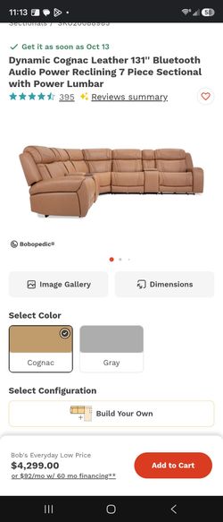 6 Piece BlueTooth Massage Recliner Couch