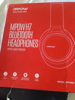 Mpowh7 Bluetooth headphones