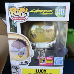 Lucy Funko Pop! SDCC Convention Sticker