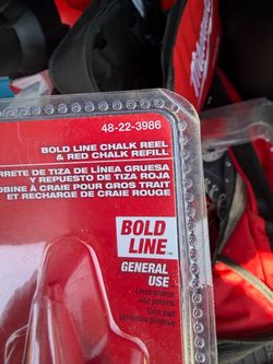 Bold line chalk