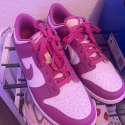 Pink Nike Dunks