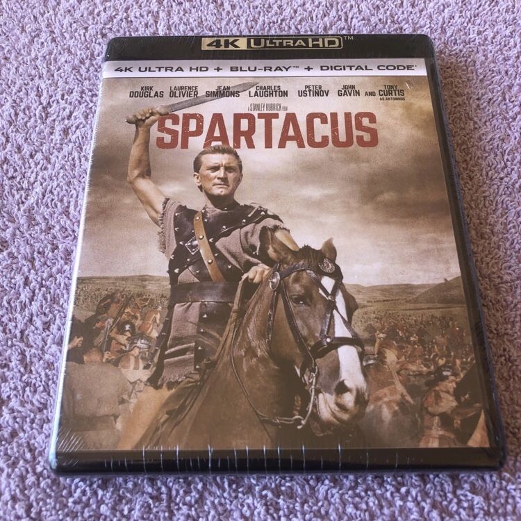 Spartacus 4K/Blu-Ray (SEALED)