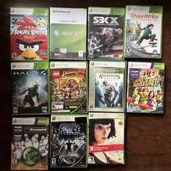 XBOX 360 Games lot