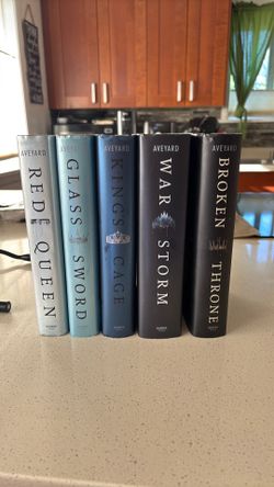 Slightly used red queen series of 5