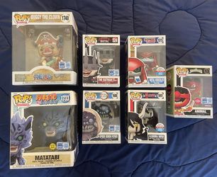 NYCC 2024 Funko Pop! Vinyl Figure One Piece Naruto Sonic Bleach Batman