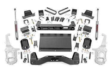 Rough Country 6 Inch Lift Kit Ford F-150 4WD (2021-2026)