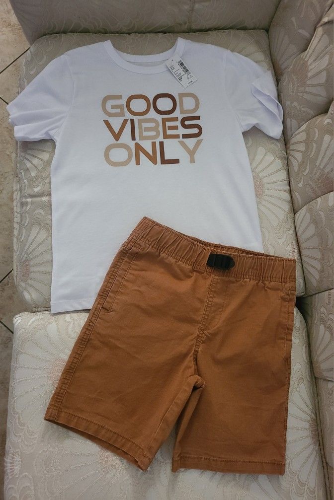 Boy's Short And Tee Set Size 5-6