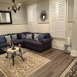 Beautiful Cloth Sectional Couch