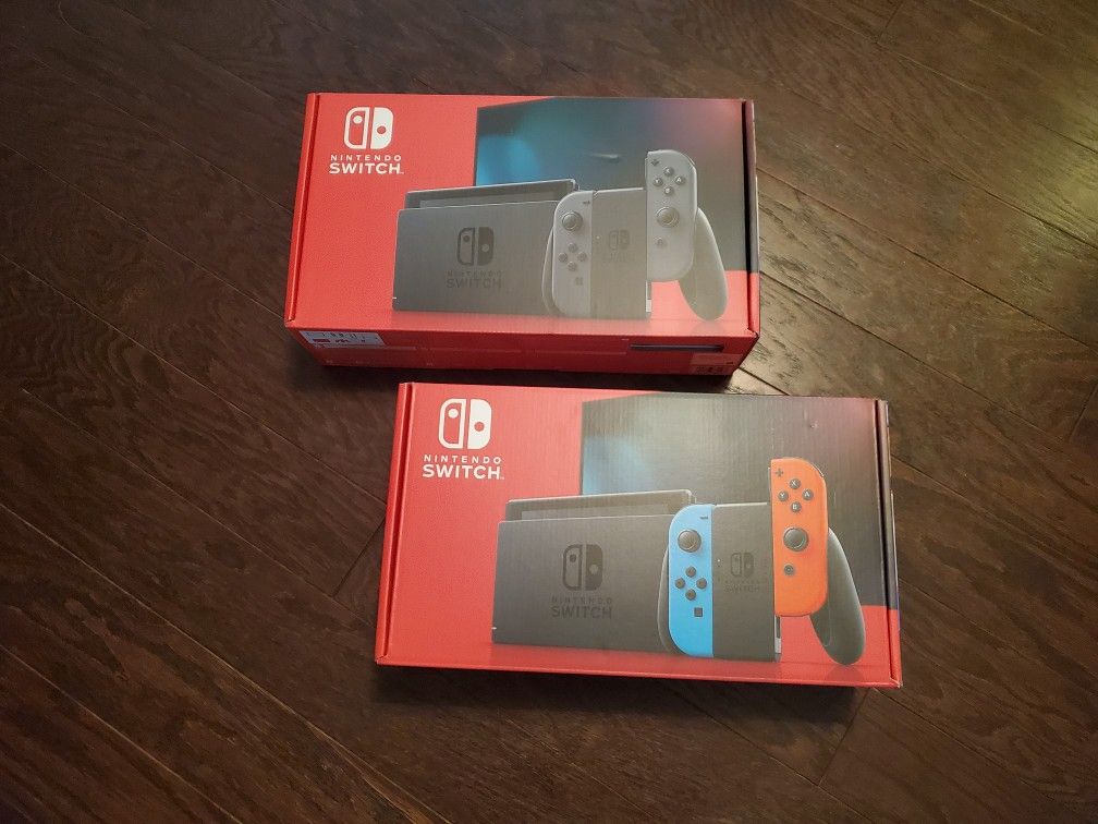 New Nintendo Switch v2 - Neon or Gray - options available - see description