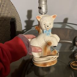 Vintage Lamb Lamp 1970s