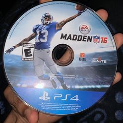 Madden 16 Ps4 