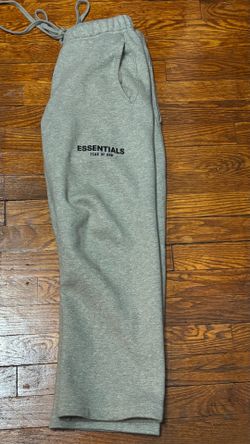 Authentic dark oat fear of god pants uncuffed size S