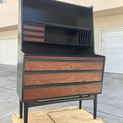 Danish Mid Century Modern Secretary Desk