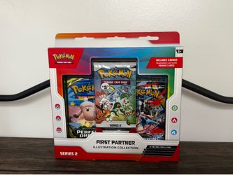 2 Boxes Pokémon TCG: First Partner Illustration Collection —Series 2